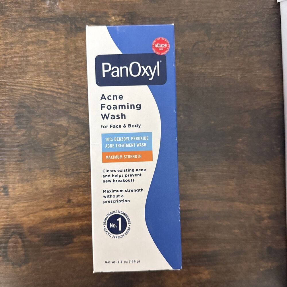 PanOxyl Acne Foaming Wash - 5.5oz